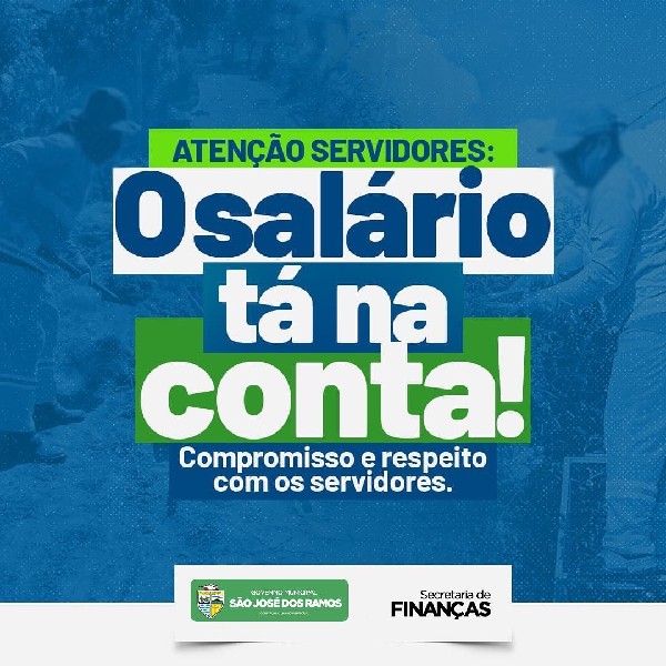 Prefeitura paga salário de março nesta sexta-feira, 25