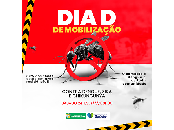 Dia D de Mobilização contra a Dengue, Zika e Chikungunya