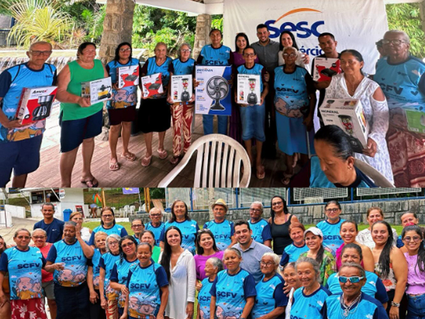 Passeio ao Grupo de Idosos "Gente Feliz", do Serviço de Convivência e Fortalecimento de Vínculos.