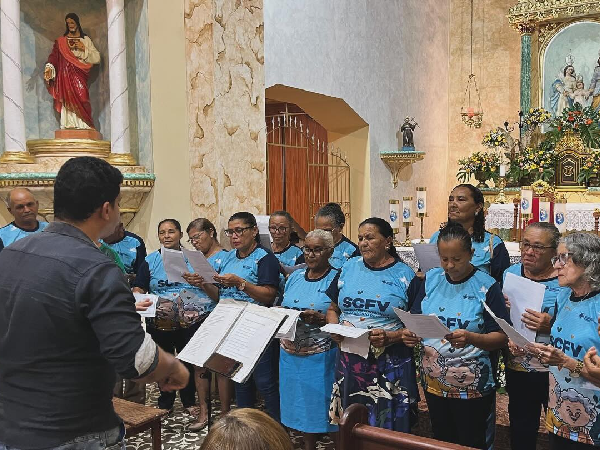 Apresentação do Grupo de Idosos "Gente Feliz" do Serviço de Convivência e Fortalecimento de Vínculos